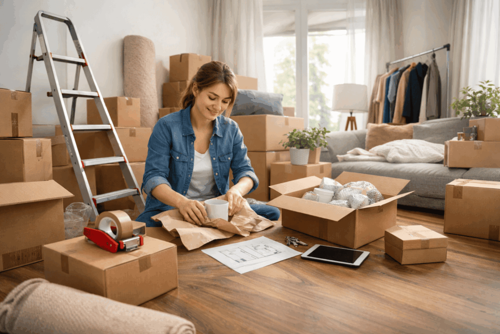 Verhuizen stappenplanVerhuizen stappenplan